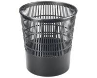 Papelera de plástico negra Cep Eco 16 L