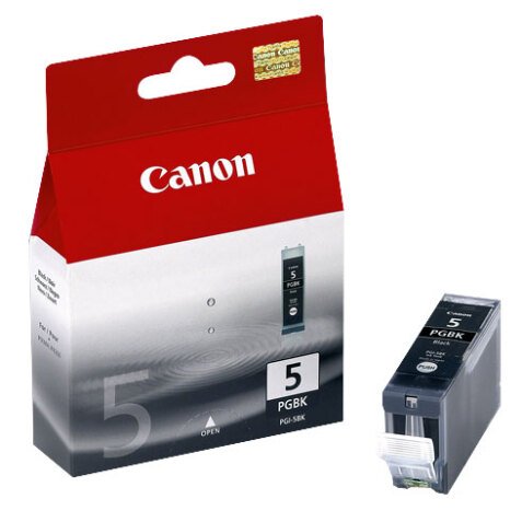 Canon PGI-5BK cartucho original negro (360 páginas)