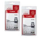 Canon PG 510 Pack 2 cartouches noires pour imprimante jet d'encre