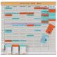 Planning Office Planner met T-fiches - 7 kolommen, index 2 + 1 kolomindex - 24 sleuven - Nobo