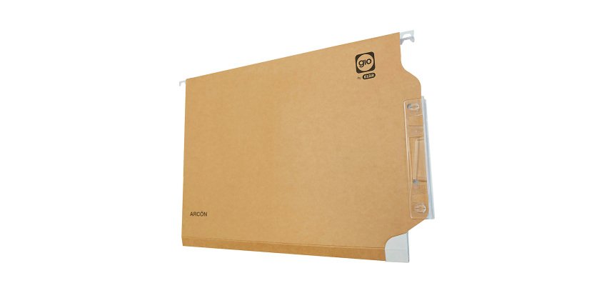 Carpetas colgantes para armarios 28 x 36,5 cm Folio kraft Bicolor Lomo V