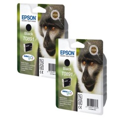 Epson T0891 Pack cartridges zwart voor inkjetprinter