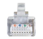 Câble RJ45 droit blindé 300 mbps - 2 mètres