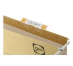 Paquete de 25 Visores para Carpetas Colgantes para Cajones