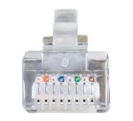 Câble RJ45 droit blindé 300 mbps - 3 mètres