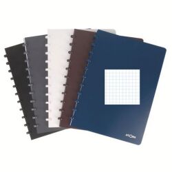 Cahier spirale Atoma Polypropylène Tendance - A4 21 x 29 cm - petits carreaux - 144 pages
