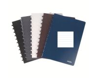 Cahier spirales Atoma Polypropylène Tendance - A4 21 x 29 cm - blanc ligné - 144 pages