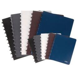 Cahier spirales Atoma Polypropylène Tendance - A5 16,5 x 21 cm - blanc ligné - 144 pages