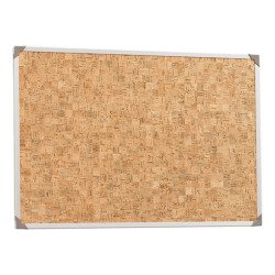 comfortbord, kurk 180X90cm kader in naturel alu