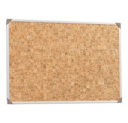 Information board, cork 180x90cm, aluminium frame