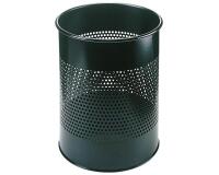 Papelera de metal perforada Durable 15L