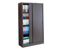 Armoire porte coulissante 200x120 anthracite