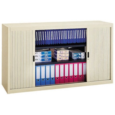 Armoire basse à rideaux démontables Largeurs Spécifiques 100 x 180 cm