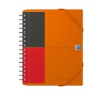 Cahier à spirales Oxford Meetingbook Format A5 - blanc ligné - 160 pages