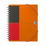 Cahier spirale Oxford International Meetingbook A5 - blanc ligné - 160 pages