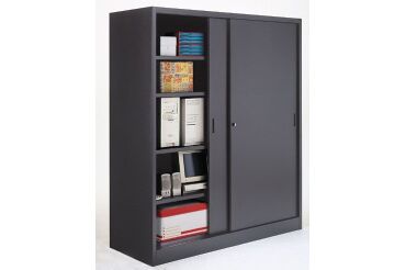 High cabinet Jumbo with sliding doors H 200 x W 180 cm large volume