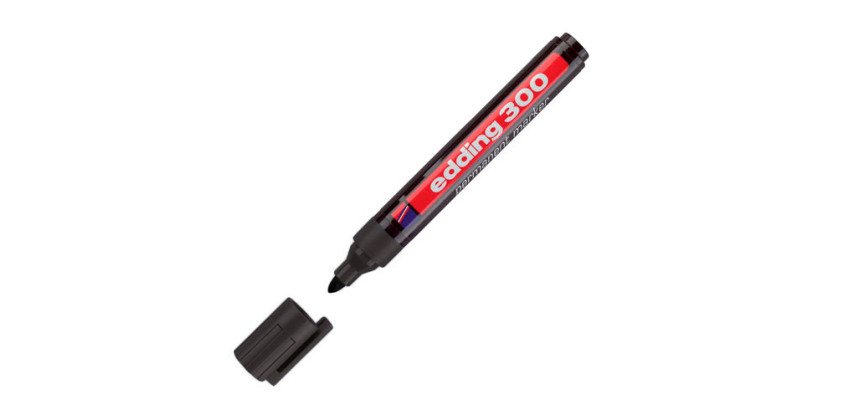 Rotulador permanente edding 300