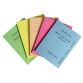 Printed file folder 220 g Exacompta 24 x 32 cm colored - Pack of 50