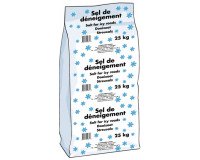 Sal para quitar la nieve - saco de 25 kg