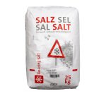 Pack 25 kg salt for icy roads