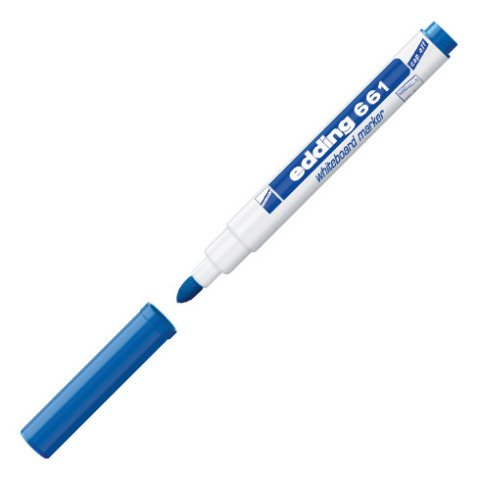 Rotulador de pizarra blanca edding 661 Azul
