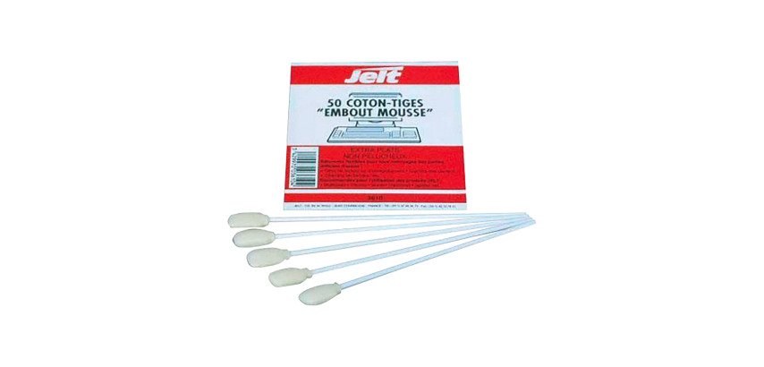 Coton tige Jelt pour nettoyage clavier - sachet de 50