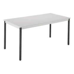 Table multi-usages gris clair L 160 x P 80 cm - Éco