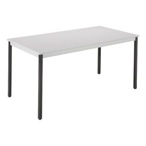 Table multi-usages gris clair L 160 x P 80 cm - Éco