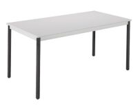 Table multi-usages gris clair L 140 x P 70 cm - Éco