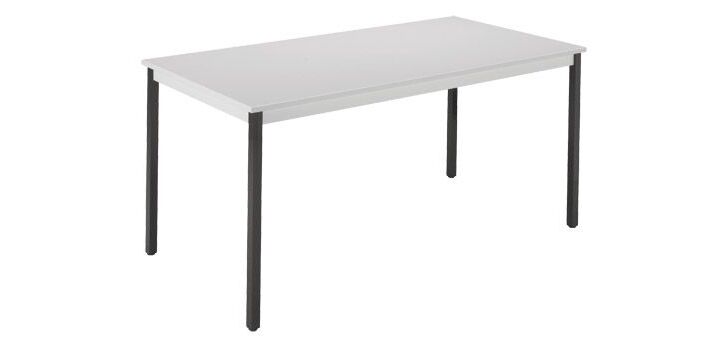 Table multi-usages gris clair L 160 x P 80 cm - Éco