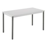 Table multi-usages gris clair L 160 x P 80 cm - Éco