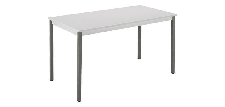Table multi-usages gris clair L 180 x P 80 cm - Éco