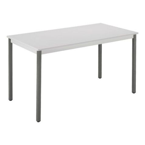 Table multi-usages gris clair L 180 x P 80 cm - Éco