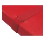 Expandable file folder Exacompta, velcro fastening and 13 cm back - colored