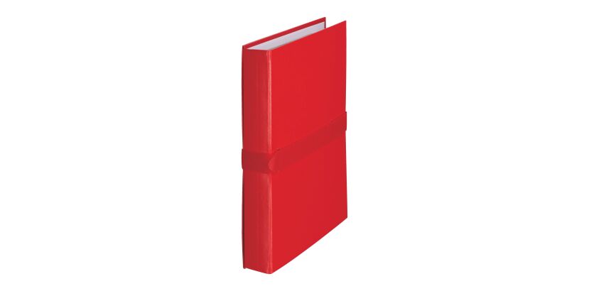 Expandable file folder Exacompta, velcro fastening and 13 cm back - colored