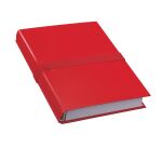 Expandable file folder Exacompta, velcro fastening and 13 cm back - colored
