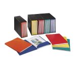Set von 5 Boxen mit 25 farbig sortierten Mappen
