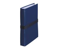 Expandable file folder Exacompta, velcro fastening and 13 cm back - colored