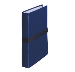 Expandable file folder Exacompta, velcro fastening and 13 cm back - colored