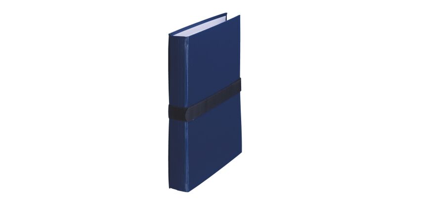 Expandable file folder Exacompta, velcro fastening and 13 cm back - colored