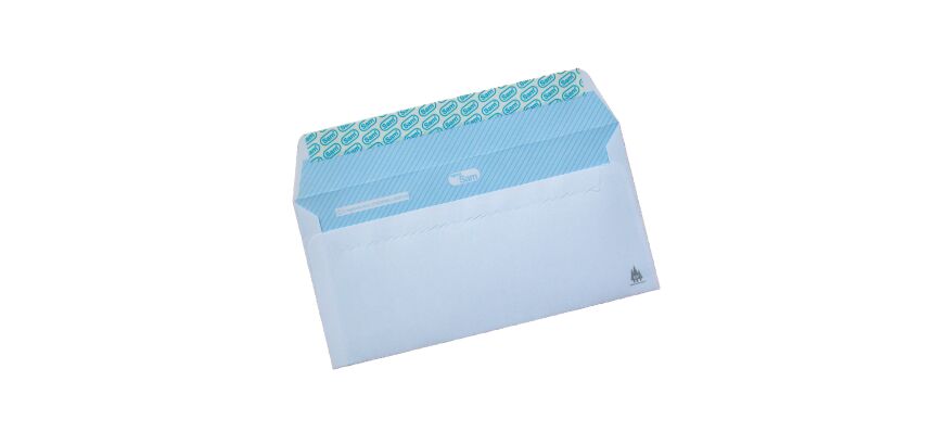 Sobres 110 x 220 mm sin ventana 90 g Sam - Caja de 500