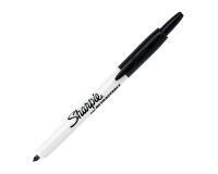 Retractable Sharpie permanent marker fine point 4mm black