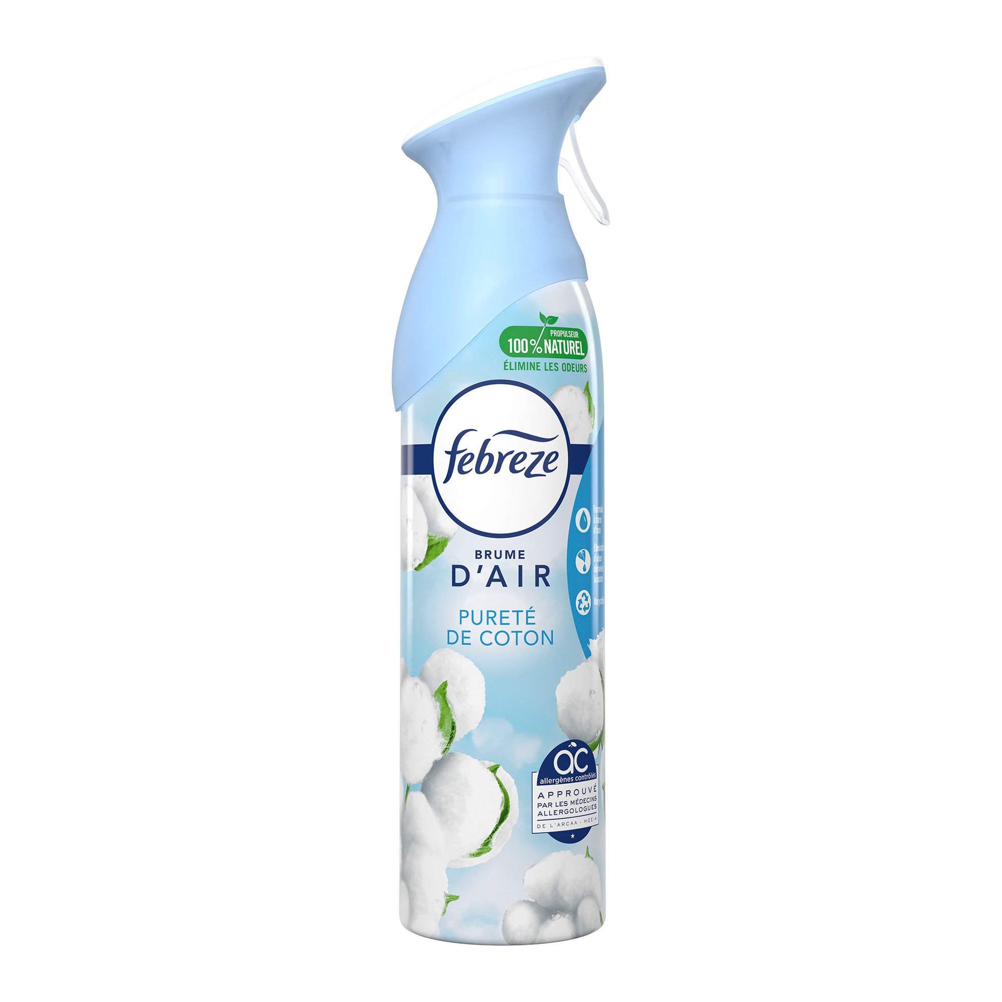 Febreze Fleur De Vanille Aérosol 185 Ml - Pack De 8 - Désodorisant Maison Et Voiture