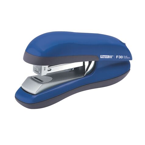 Grapadora Rapid Flat Clinch F30 - grapas 24/6 y 26/6 - capacidad 30 hojas