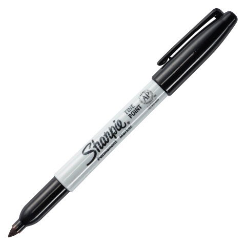 Rotulador permanente Sharpie Punta fina 1 mm negro