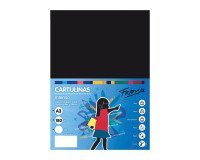 Cartulina color Negro A3 180 g Paquete de 50