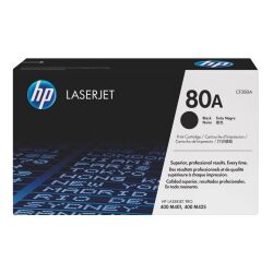 HP 80A - CF280A zwarte tonercartridge voor laserprinter.