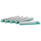 Pack of 5 x 210 refills for stapler Leitz with cartridge colour green capacity 55 sheets