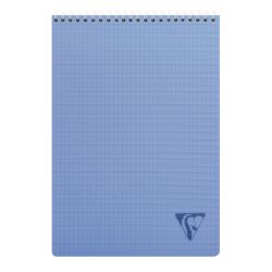 Bloc de bureau Linicolor Clairefontaine 14,8 x 21 cm spirale couleurs aléatoires - 5 x 5 - 80 feuilles