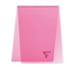 Bloc bureau linicolor Clairefontaine format A4 petits carreaux 160 pages